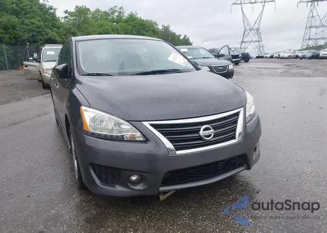 2014 Nissan Sentra Sr из США, поврежденный, VIN 3N1AB7AP6EL606662